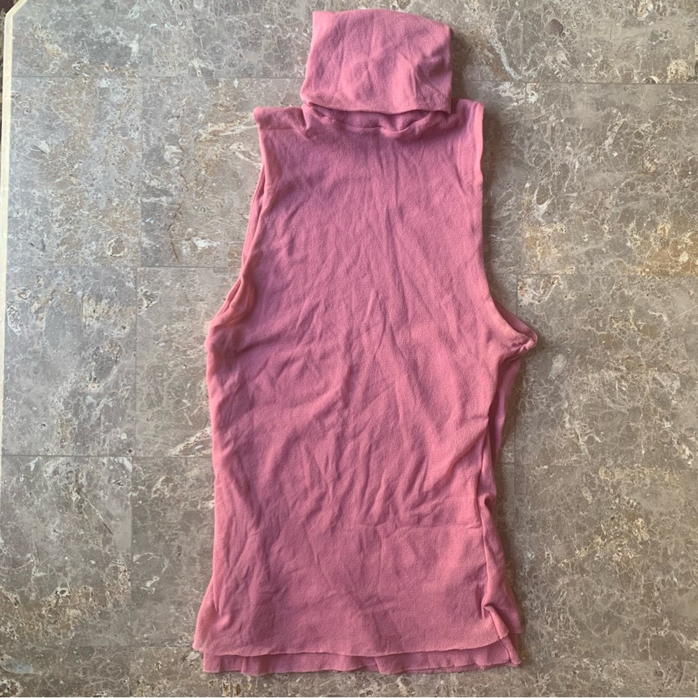 united colors of benetton turtleneck tank top